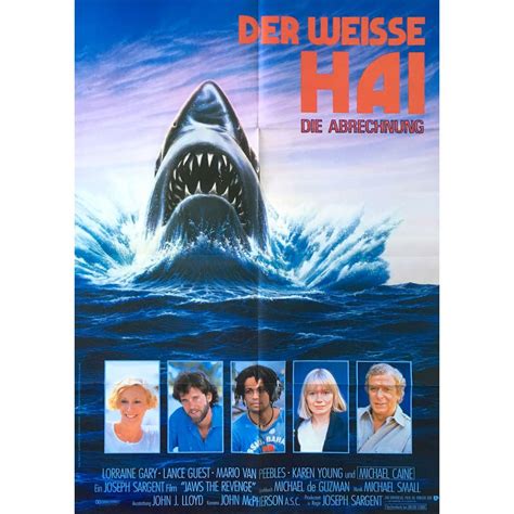 JAWS: THE REVENGE Movie Poster 23x33 in.