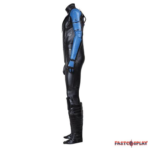 Arkham City Nightwing Cosplay Costumes Outfit