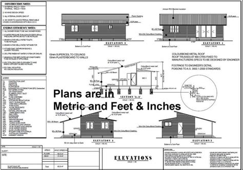 Skillion Roof 2 Bedroom House Plan Rosebud Living Area 59.4 M2 620 Sq ...