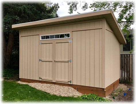 Lean-To Style Storage Sheds