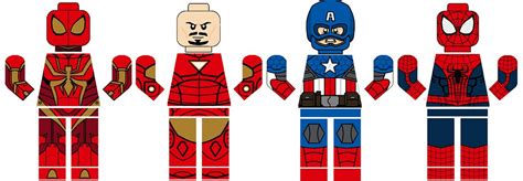 lego marvel civil war decals | pivote1342 | Flickr