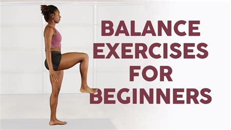 3 Simple Balance Exercises For Beginners – WeightBlink