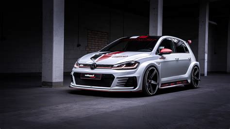 Oettinger Volkswagen Golf GTI TCR Germany Street 2019 Wallpaper - HD Car Wallpapers #12113