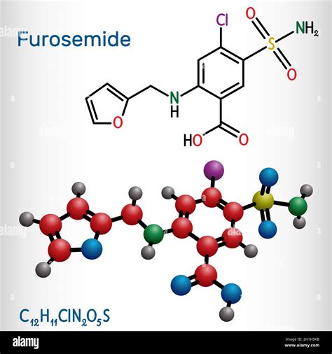 Furosemide molecular hi-res stock photography and images - Alamy