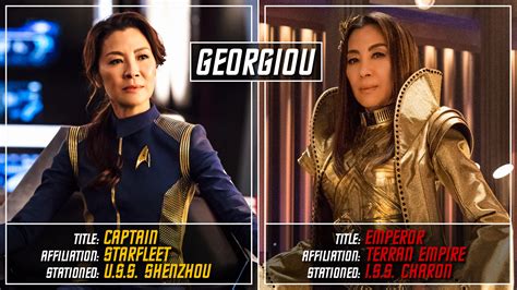 Side-By-Side Looks At Prime And Mirror Universe Characters On Star Trek: Discovery