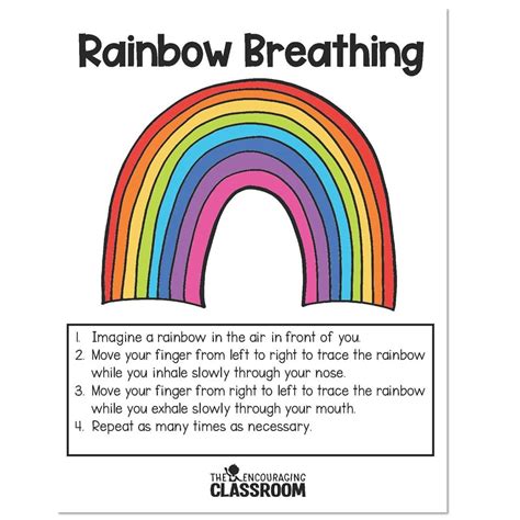 Breathing Exercises Cards and Calm Down Corner Kit - Calming Strategies - Breathing Techniques ...