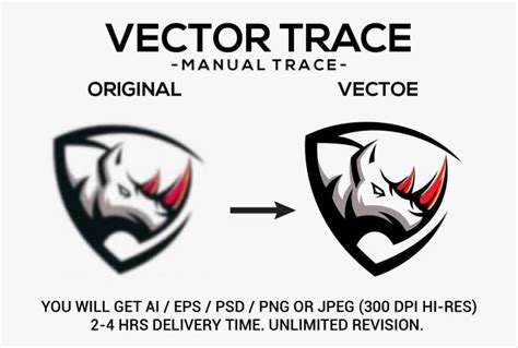 Vector trace, vectorize, convert image or logo to vector by Topusarker1 | Fiverr