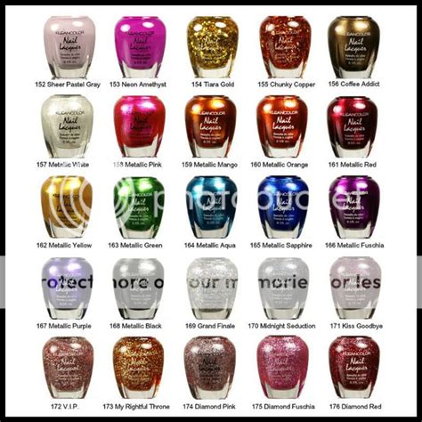 Kleancolor Nail Polish Lacquer Pick any 12 Colors! Lowest Price On Ebay! | eBay