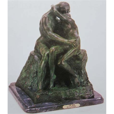 "The Kiss" Bronze Sculpture - Rodin