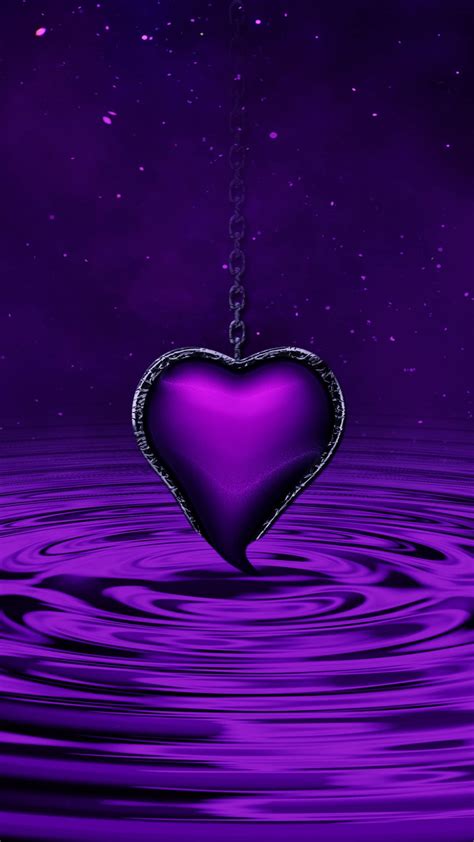 [100+] Purple Heart Wallpapers | Wallpapers.com