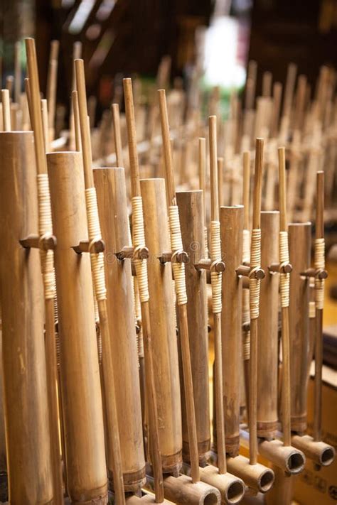 Angklung, Traditional Music Instrument From Indonesia Stock Photo ...