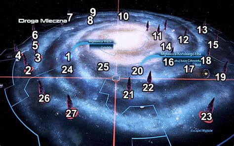 Mass Effect 3: Galaxy map - Mass Effect 3 Guide | gamepressure.com