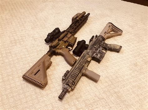 New and old, HK416 : r/airsoft