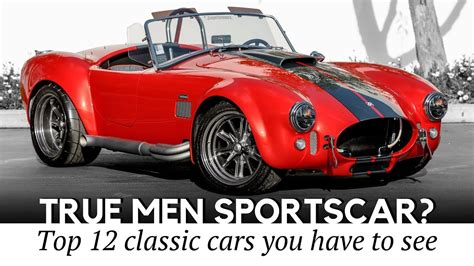 12 Classic Sports Cars that Turn Heads Better than Newest Autos - YouTube