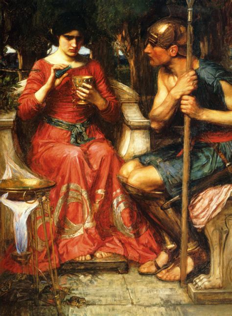 Flaming "July" — Jason and Medea. 1907. John William Waterhouse