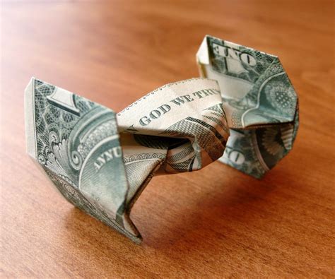 Dollar Bill Origami Diagrams