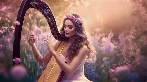 Relaxing Harp Hymn - Paradise Harp Music Instrument - Healing Harp ...