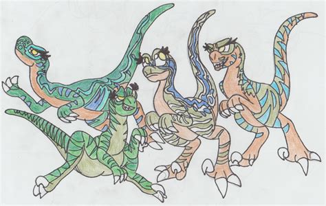 Jurassic World Raptor Squad by RHPengui on DeviantArt