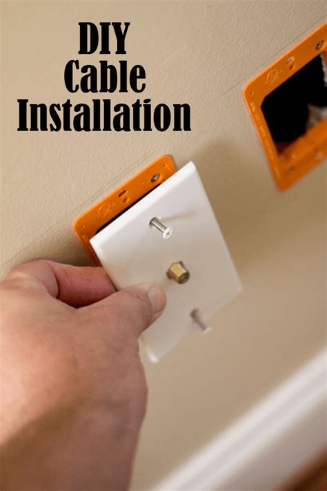 DIY Cable Installation - Pretty Handy Girl