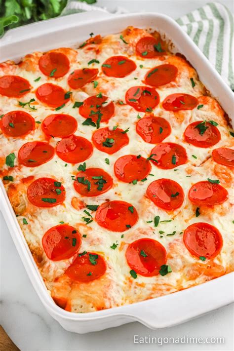 Bubble Up Pizza Recipe - Eating on a Dime