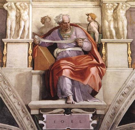 Sistine Chapel Ceiling: The Prophet Joel, 1509 - Michelangelo - WikiArt.org