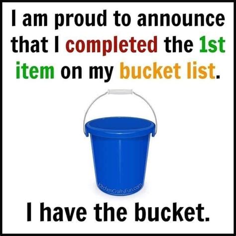 Must have bucket. | Haha funny, Funny club, My bucket list