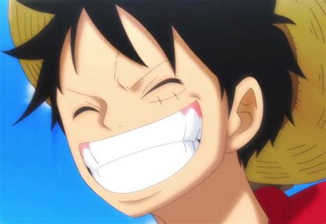 Luffy smile ♥︎( ´ω` ) | Luffy, One piece luffy, Ace and luffy