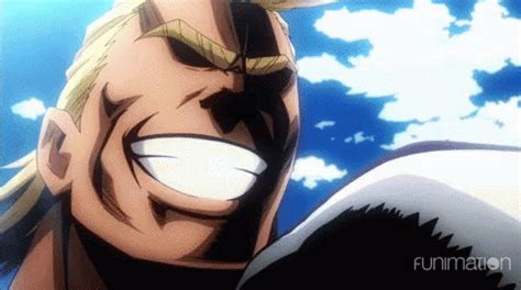 All Might Anime GIF - AllMight Anime Smile - Discover & Share GIFs