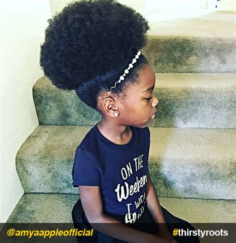 20 Cute Natural Hairstyles for Little Girls