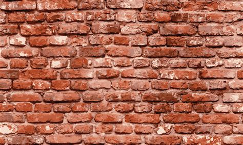 Old brick wall texture vector background. closeup brick wall surface 20542687 Vector Art at Vecteezy