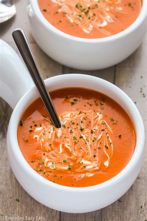 The List Of 10+ Creamy Tomato Soup