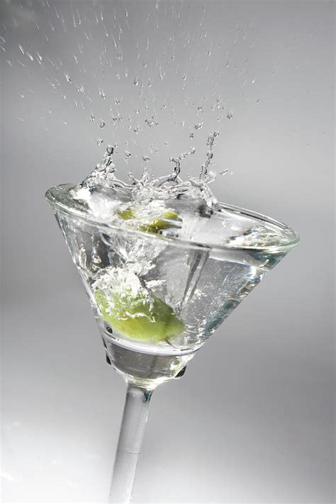 Green Olive In Martini by Visage