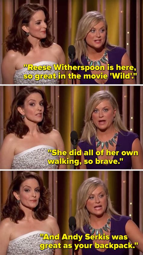 24 Great Tina Fey And Amy Poehler Golden Globes Jokes