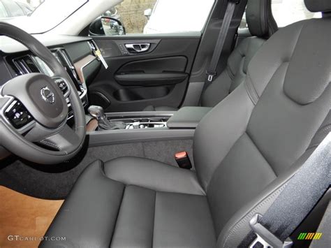 Charcoal Interior 2019 Volvo S60 T6 Inscription AWD Photo #131259285 | GTCarLot.com