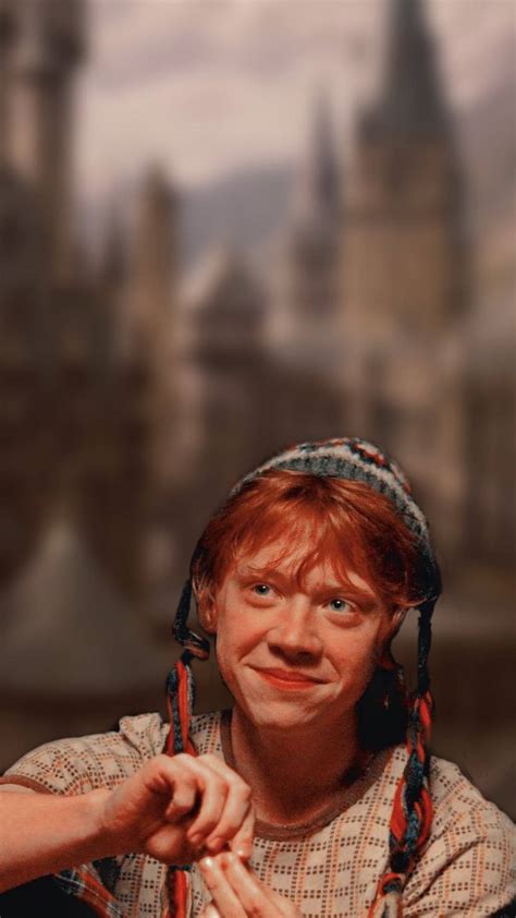 Download Ron Weasley Cute Harry Potter Wallpaper | Wallpapers.com