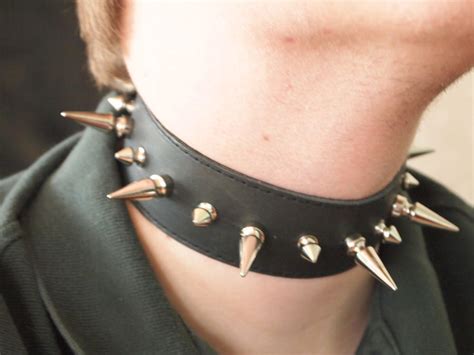 spike collar black by Tretron on DeviantArt