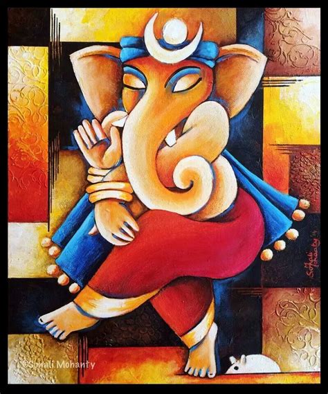 Pin de Ramya Ramanathan en Art | Arte hindu, Arte abstracto, Pinturas ...