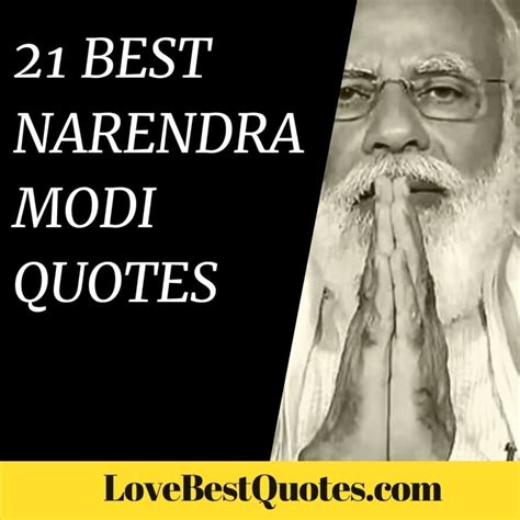 21 Best Narendra Modi Quotes | Love Best Quotes