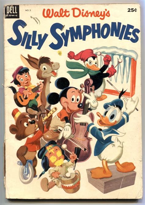 Walt Disney's Silly Symphonies #3 1954-Mickey & Beanstalk G: (1954) Comic | DTA Collectibles