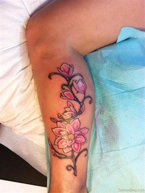 50 Best Flower Tattoos On Leg - Tattoo Designs – TattoosBag.com