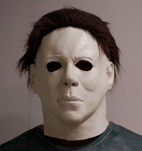 Halloween Serial Killer Mask Latex Full Head Deluxe adult size Fancy Dress Mask | eBay