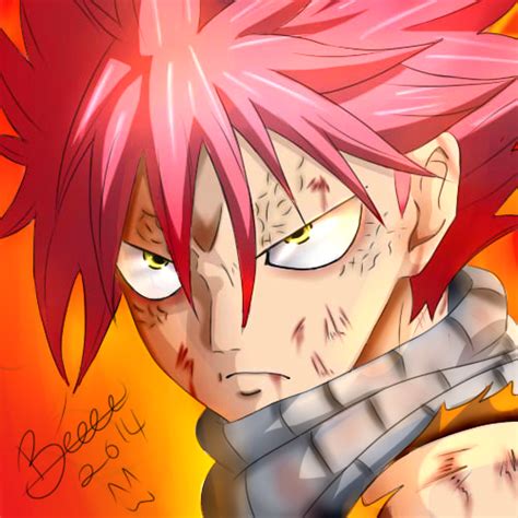 Natsu Dragneel, Fire Dragon Slayer by BeeeesArt on DeviantArt