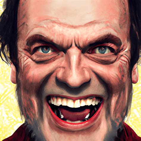 Jack Nicholson in the Shining Hyper Realistic and Intricately Detailed · Creative Fabrica