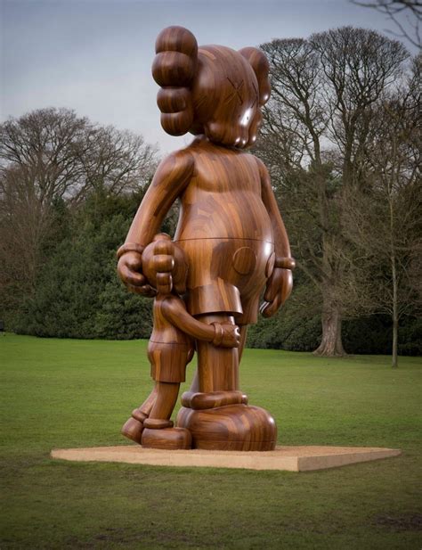 KAWS - Yorkshire Sculpture Park fights through snow and ice to put on ...