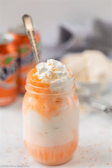 Fanta Ice Cream Float - How to make an ice cream float