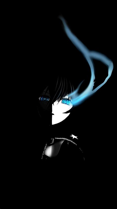 HD wallpaper: amoled, anime, Black Rock Shooter, anime girls ...