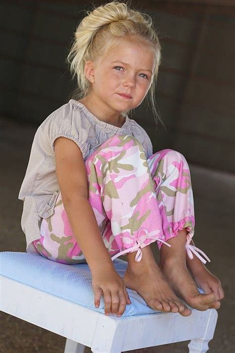 Tween Barefoot Portrait