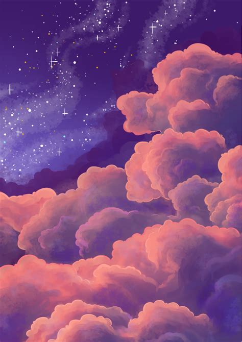 Clouds Aesthetic Painting 2022 – Mdqahtani