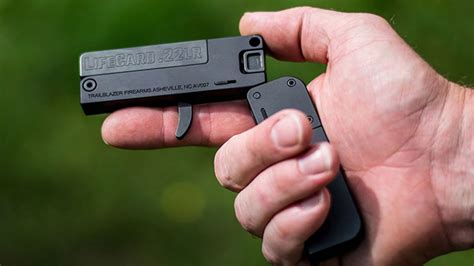 LIFECARD .22LR: FOLDABLE CREDIT CARD-SIZED HANDGUN - Muted.