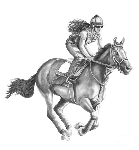 Horse Galloping Drawing at PaintingValley.com | Explore collection of ...